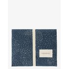 NOBODINOZ Stories Changing Pad 45X65 - GOLD BUBBLE NIGHT BLUE - One Size