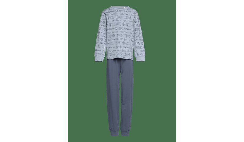 CELAVI Pyjama Set Ls - ASHLEY BLUE - 110 – kuva 1/2