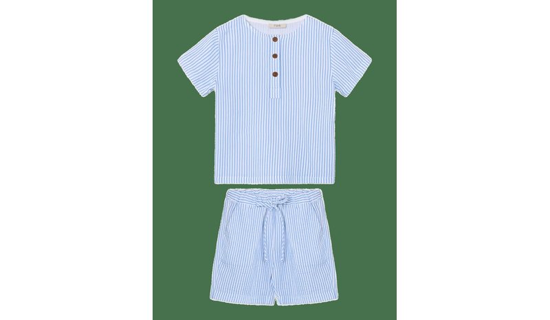 FLIINK Cha Cha Short Set - BLUE - 80 – kuva 1/4