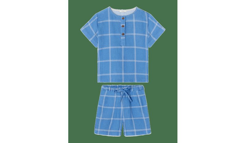FLIINK Cha Cha Short Set - BLUE - 80 – kuva 2/4