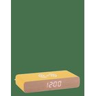 KARLSSON Alarm Clock Retro Flat Led Bright Yellow - BRIGHT YELLOW - W3 cm
