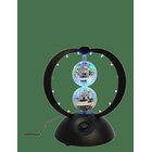 MUSIC Music Rotating Double Mirror Balls Multi Colour Leds - MULTICOLOR - One Size