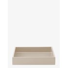 MOJOO Lux Lacquer Tray - LATTE - 19X19X3.5 cm