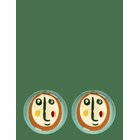 SERAX Plate S Face 2 Feast By Ottolenghi Set/2 - MULTI-COLORED - Ø 19 cm