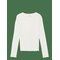 CREAMIE T-Shirt Ls Modal - CLOUD - 110 – kuva 1