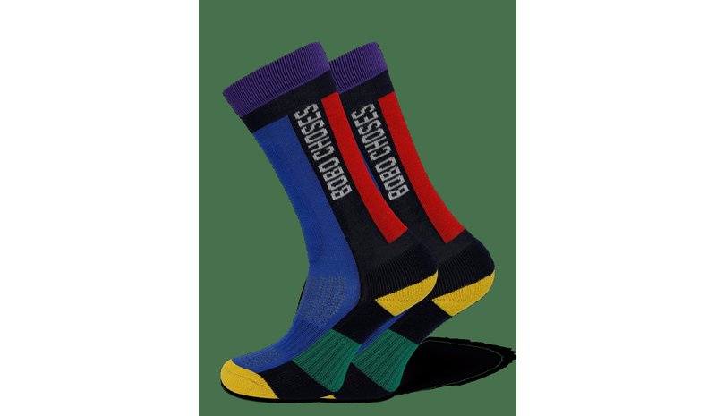 BOBO CHOSES Bobo Choses Ski Long Socks - NAVY - 35/37 – kuva 1/2