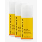 MOSS & NOOR After Workout Deodorant Fresh Grapefruit 3 Pack - CLEAR - One Size
