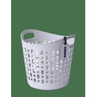 HUMDAKIN Laundry Basket - Recyclable Plastic - BLUE GLASS - 40X39X39 cm