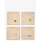 MIDNATT Napkins 4-Pack Déjeuner - BEIGE - 40X40 cm
