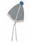 WHEAT Knit Bonnet Liro - BLUEY - 3-9M – kuva 1