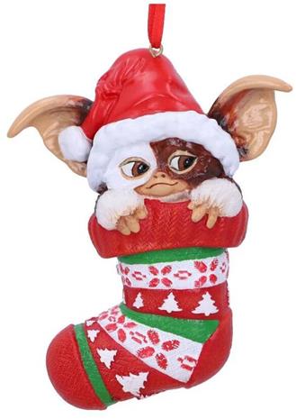 Gremlins Gizmo in Stocking Hanging Ornament 12cm