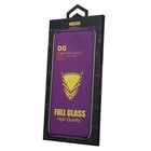 karkaistu lasi OG Premium, tarkoitettu iPhone X / XS / 11 Pro mustan värinen kehys