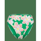 MALINA Sirine High Rise Bikini Bottoms - GREEN LILY - XS
