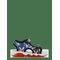 SONIC Sonic Sandal - BLACK/COBALT BLUE - 25 – kuva 1