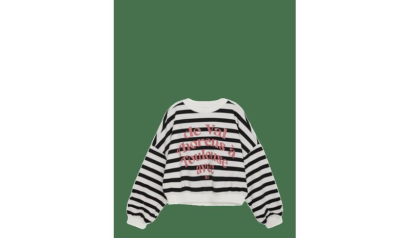 INDIAN BLUE JEANS Sweater Stripe - CLOUD - 110 – kuva 1/2