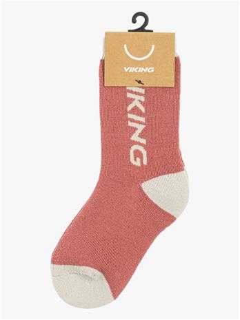 VIKING Play Wool Thermo Socks - PINK - 28/30