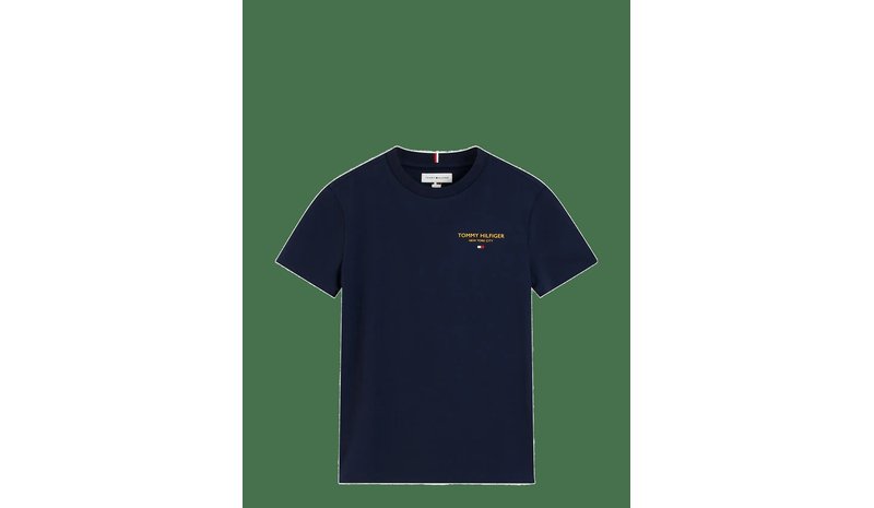 TOMMY HILFIGER Essential Logo Tee Ss - DARK BLUE - 128 – kuva 1/2