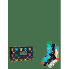 HAPPY SOCKS 3-Pack Mixed Dog Socks Gift Set - NAVY - 41-46