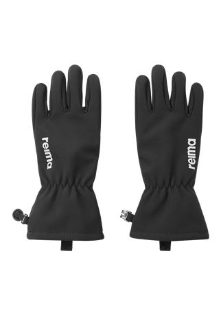 Reima Tehden Softshell-rukkaset, Musta, 5
