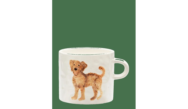 ANNA + NINA Labradoodle Tea Mug - MULTICOLOR - 355 ml – kuva 1/2