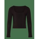 ROSEMUNDE KIDS Rkbillie Reversible Ls Short T-Shir - GANACHE - 176