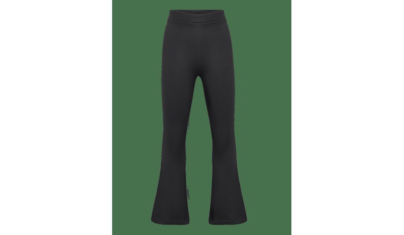 LINDEX Flared Leggings With Brushed Inside - BLACK - 170 – kuva 1/2