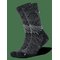 ASICS Fujitrail Graphic Crew Sock - BLACK/CLOUD GREY - S – kuva 1