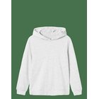 LMTD Nlnnizu Ls Bru Sweat W. Hood Noos - LIGHT GREY MELANGE - 134-140