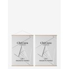CHICURA 2 In 1 Magnetic Frame - 43 Cm - Oak - OAK - 43 cm