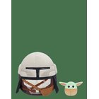 SQUISHMALLOWS Squishmallows 30 Cm Mandalorian And 9 Cm Grogu - MULTICOLOR - 30 cm