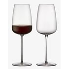 LYNGBY GLAS Red Wine Glass Veneto 2 Pcs - CLEAR - 54 CL