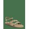 MANGO Leather Sandals With Straps - LT PASTEL BROWN - 35 – kuva 1