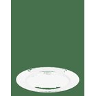 PILLIVUYT Plate Flat Sancerre - WHITE - Ø 24 cm
