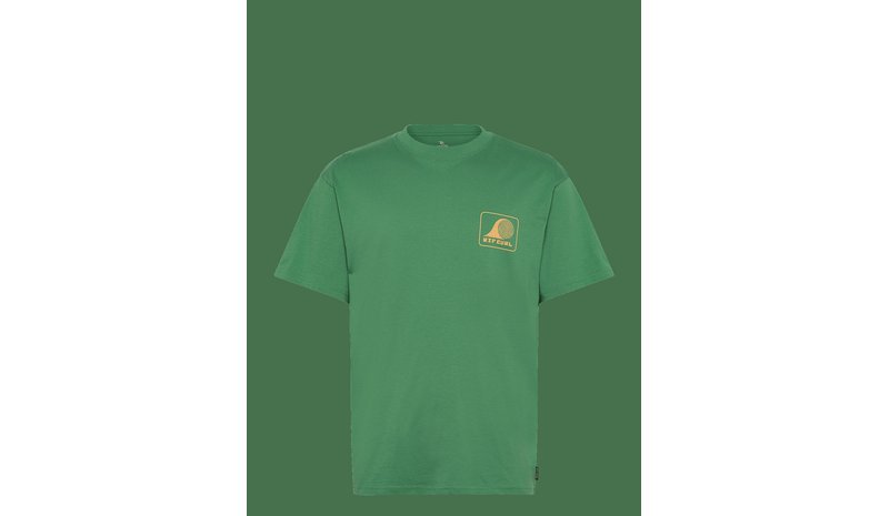RIP CURL Aots Rolling Wave Tee - LEAF GREEN - L – kuva 1/2
