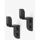 CHICURA Tabula Wall Hooks Black (2 Pcs.) - BLACK - One Size