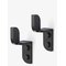 CHICURA Tabula Wall Hooks Black (2 Pcs.) - BLACK - One Size – kuva 1