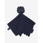SMALLSTUFF Cuddle Cloth, Fishbone, Dark Denim Lion - DARK DENIM - 35X35
