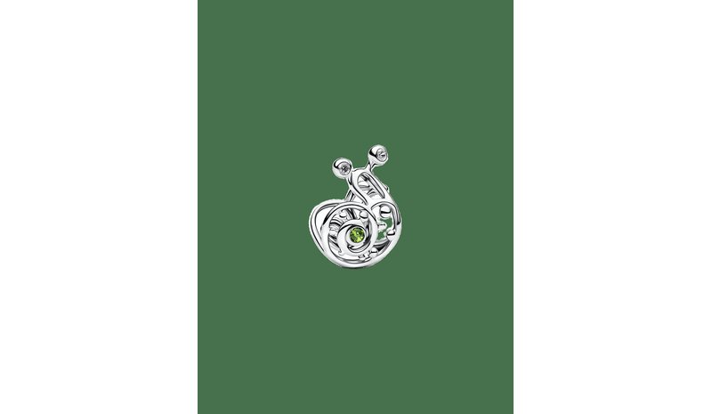 PANDORA Snail Openwork Charm - GREEN - One Size – kuva 1/2