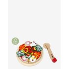 MAGNI TOYS Wooden Pizza With Accessories And A Box - MULTI COLOURED - One Size