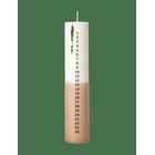 BROSTE COPENHAGEN Duo Calendar Candle - OFF WHITE/LINEN - H:25 cm