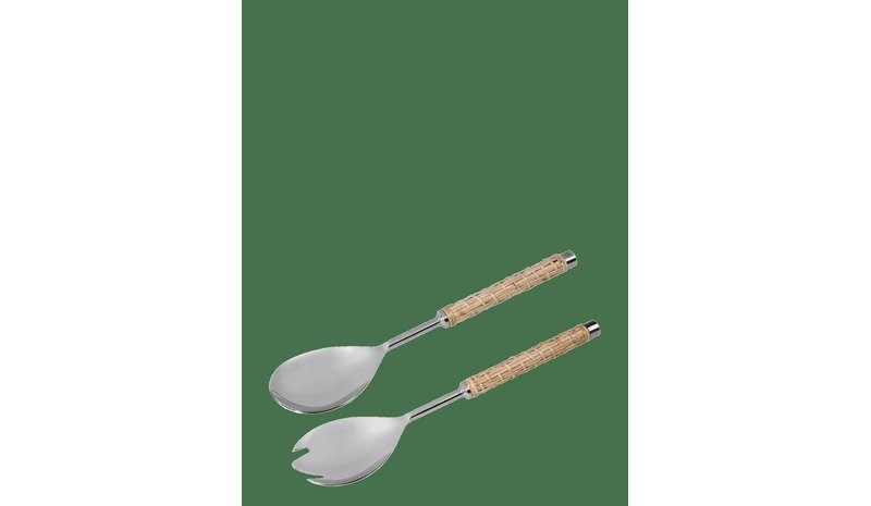 ERNST Fork And Spoon - NATURAL - One Size – kuva 1/2