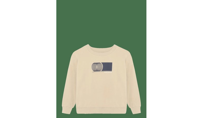 MINYMO Sweatshirt Ls - WHITE PEPPER - 98 – kuva 1/2