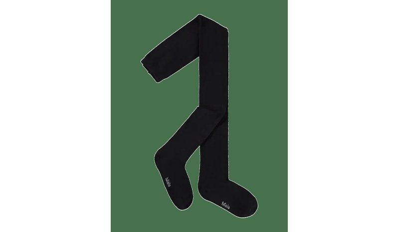 MOLO Solid Tights - BLACK - 146/152 – kuva 1/2