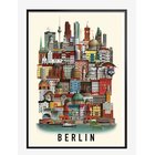 MARTIN SCHWARTZ Berlin Small Poster - MULTI COLOR - A3