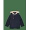 MANGO Hooded Anorak With Buttons - NAVY - 3-4 – kuva 1
