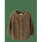 LIL'ATELIER Nbnemlen Ls Knit Card Lil Noos - SHITAKE - 74