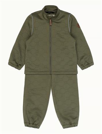 MIKK-LINE Soft Thermal Set Warm - DUSTY OLIVE - 122 – kuva 1/2
