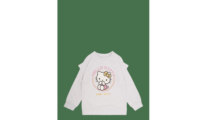 HELLO KITTY Sweats - LGREY - 110 – kuva 1/2
