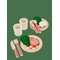 JABADABADO Dinner Set - MULTI COLOURED - One Size – kuva 1