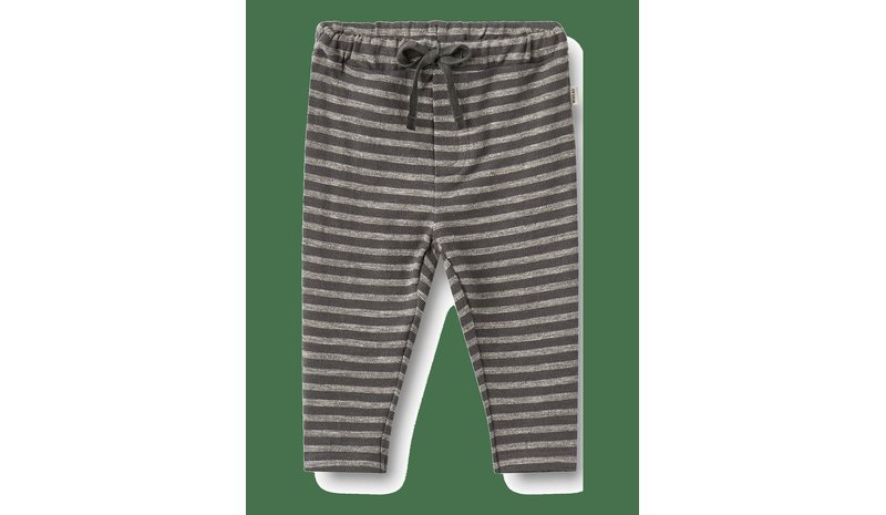 WHEAT Jersey Pants Manfred - DARK CHARCOAL STRIPE - 56 – kuva 1/2